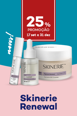 Novos produtos da marca Skinerie da gama Pigmente renewal com 25% de desconto - de 17 setembro a 31 dexembro